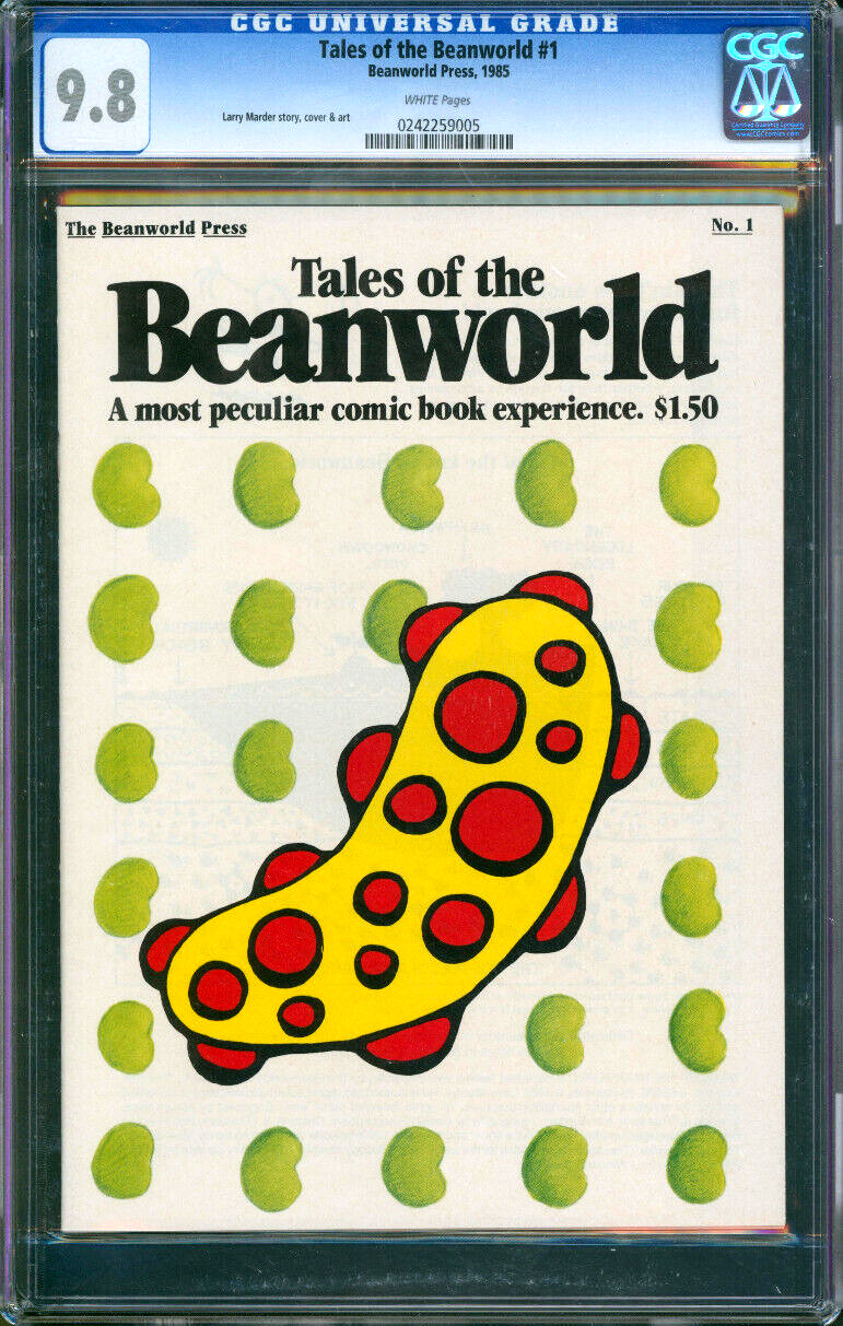 Tales of the Beanworld #1 Larry Marder Beanworld Press 1985 CGC 9.8 4 in census