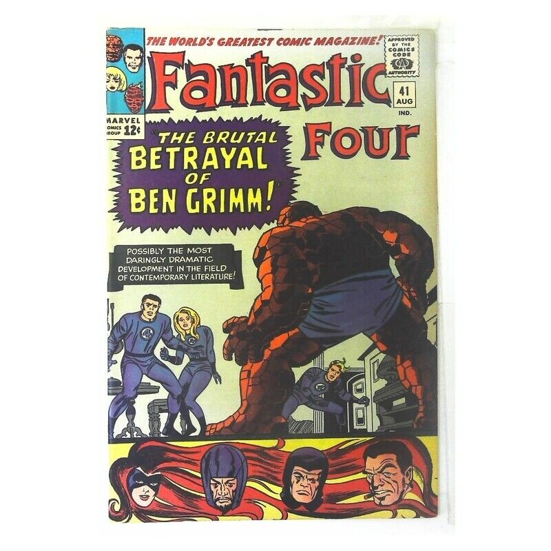 Fantastic Four (1961 series) #41 in Very Fine minus condition. Marvel comics [j^
