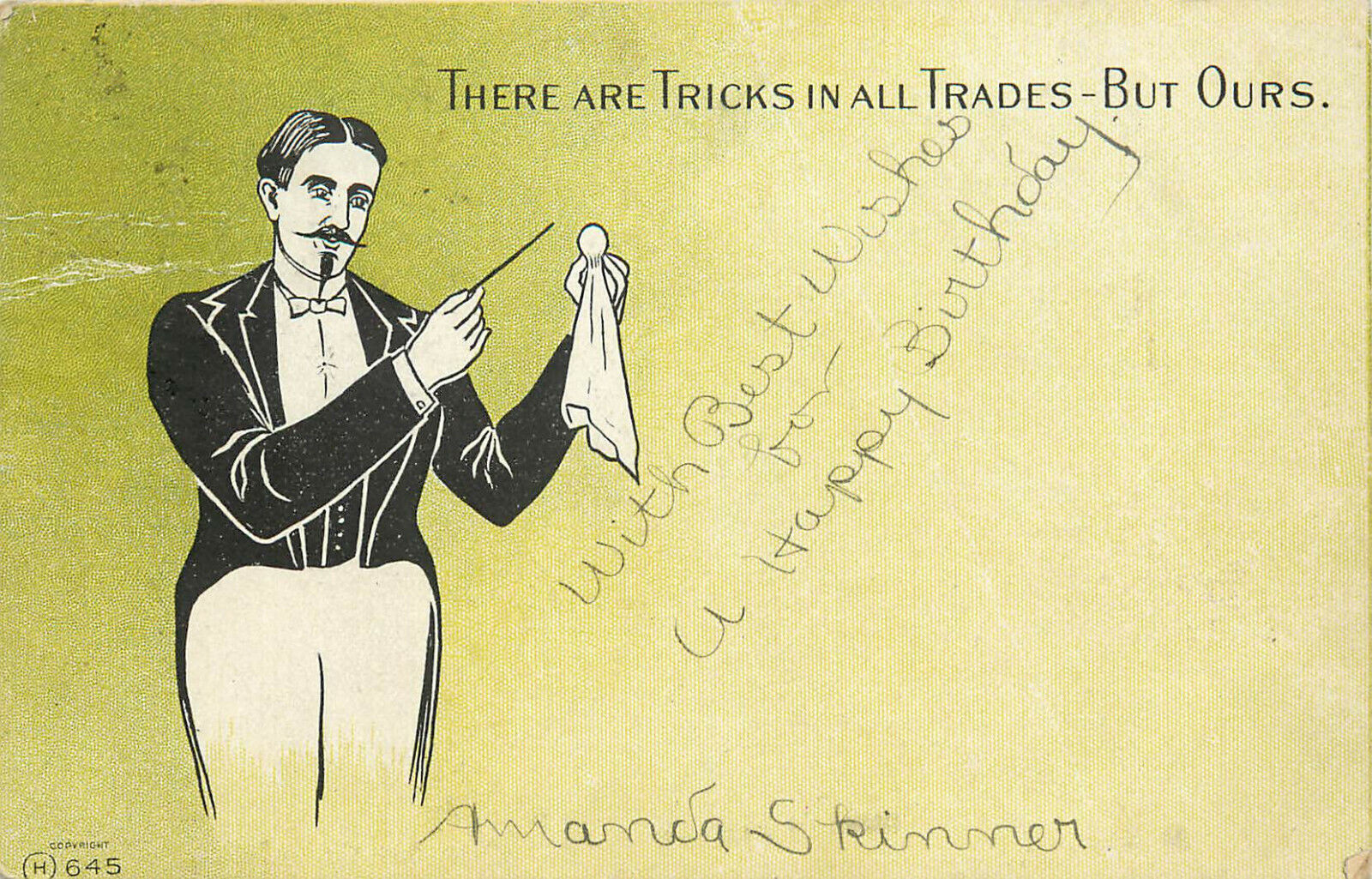 Magician There Are Tricks in All Trades But Ours Burlington Freight Auditors 