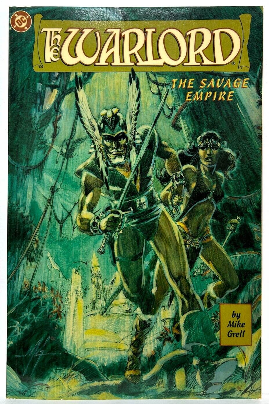 WARLORD: THE SAVAGE EMPIRE TPB DC Comics OOP Mike Grell