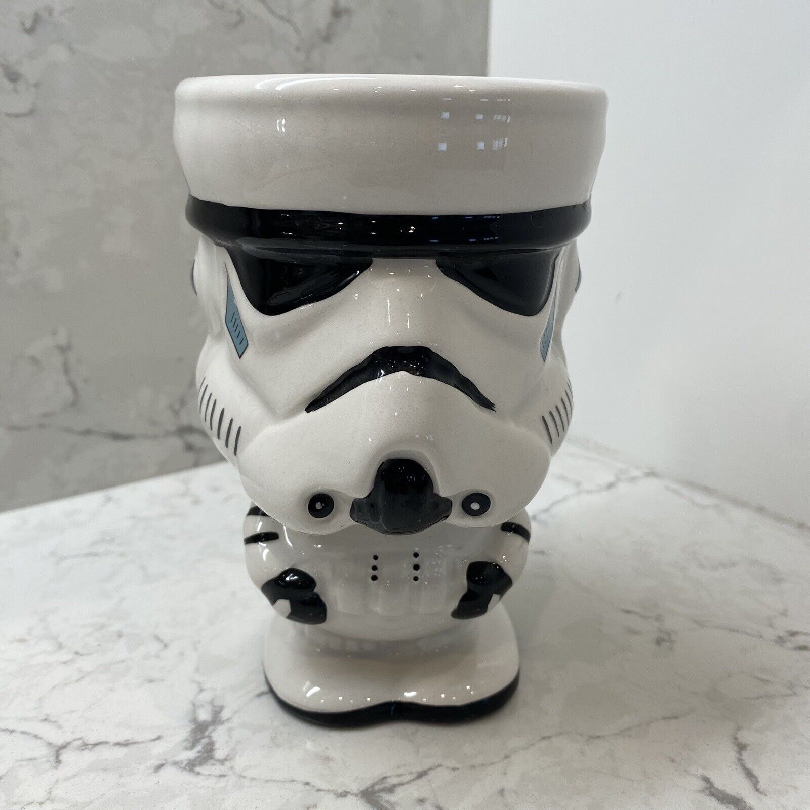 Star Wars Galerie Storm Trooper Ceramic Planter Goblet Mug Collectible