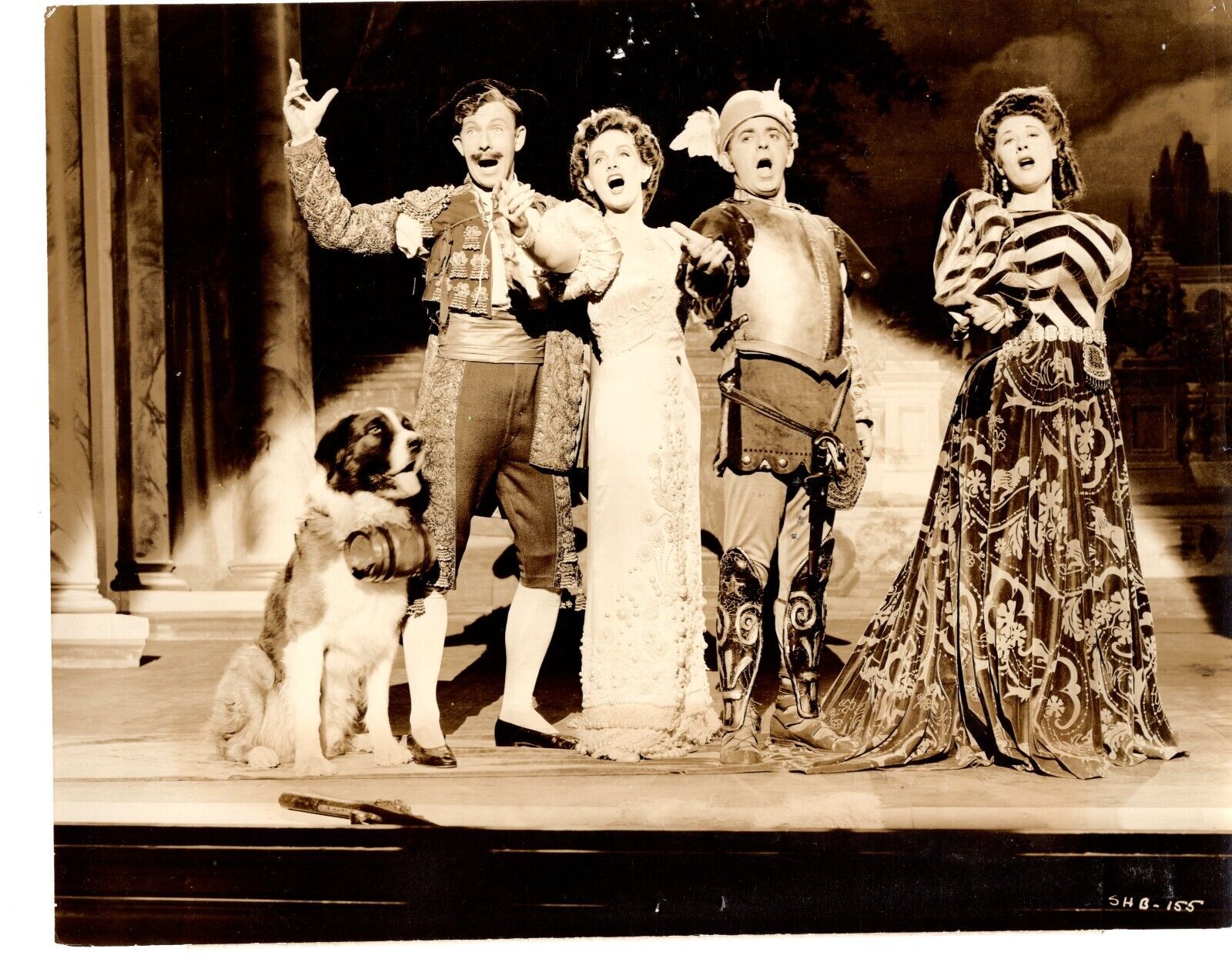 Rigoletto Vaudeville Opera VINTAGE 7x9 Photo