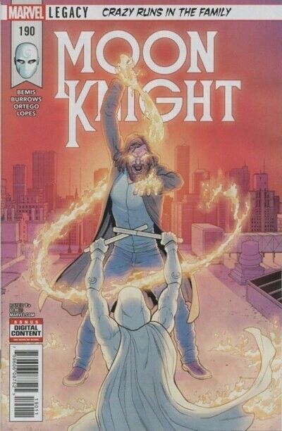 Moon Knight (2018) #190 1st Appearance of Diatrice VF+. Stock Image