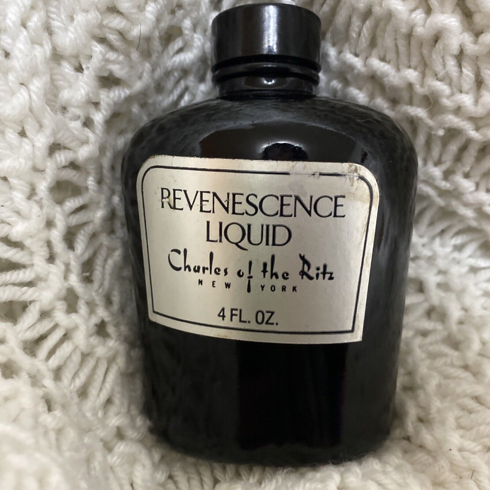 Vintage Charles On The Ritz 4 Oz Revenescence Liquid Bottle Full