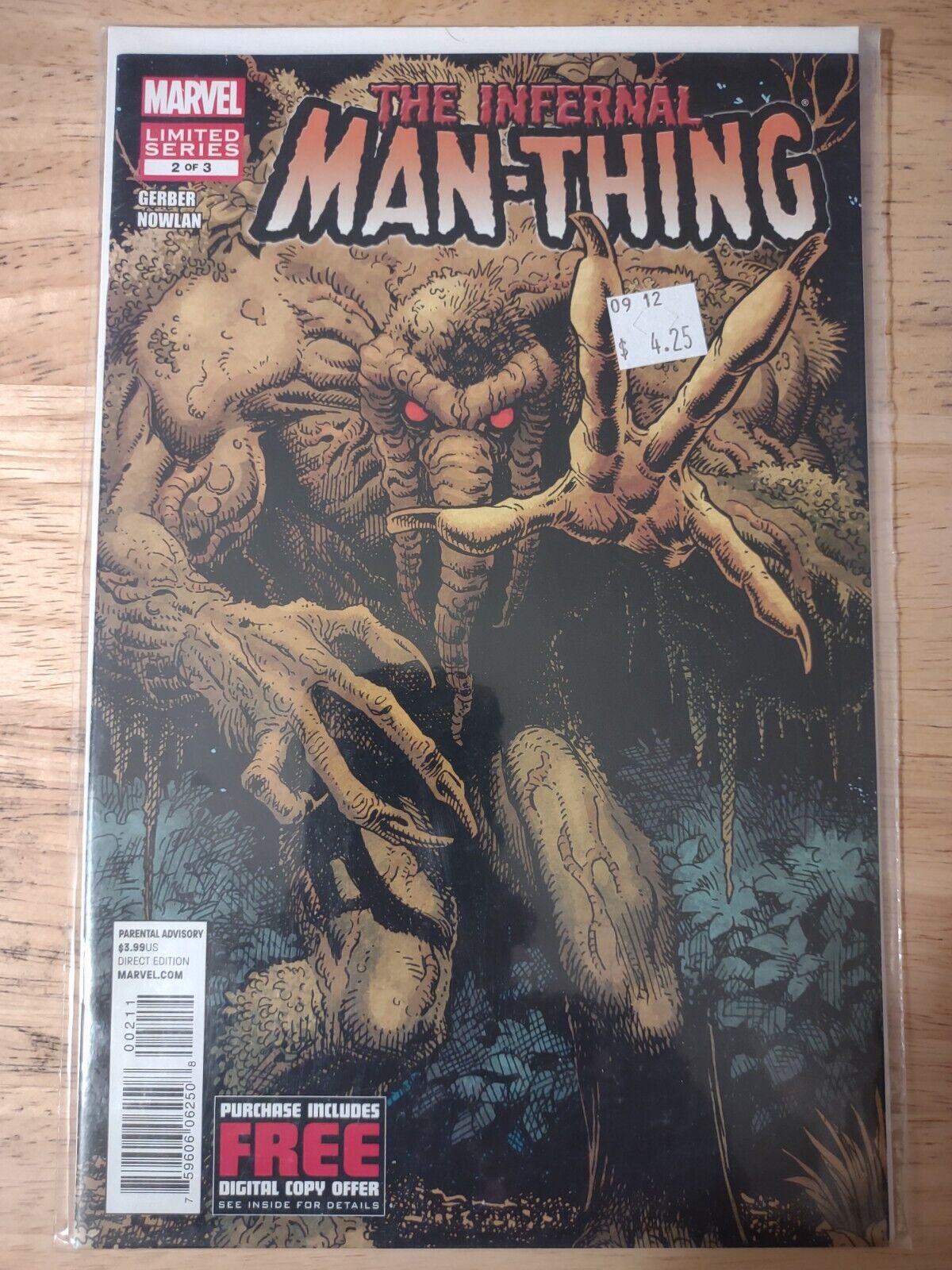 The Infernal Man-Thing #2 by Steve Gerber *$5 FLAT RATE SHIPPING ON COMICS