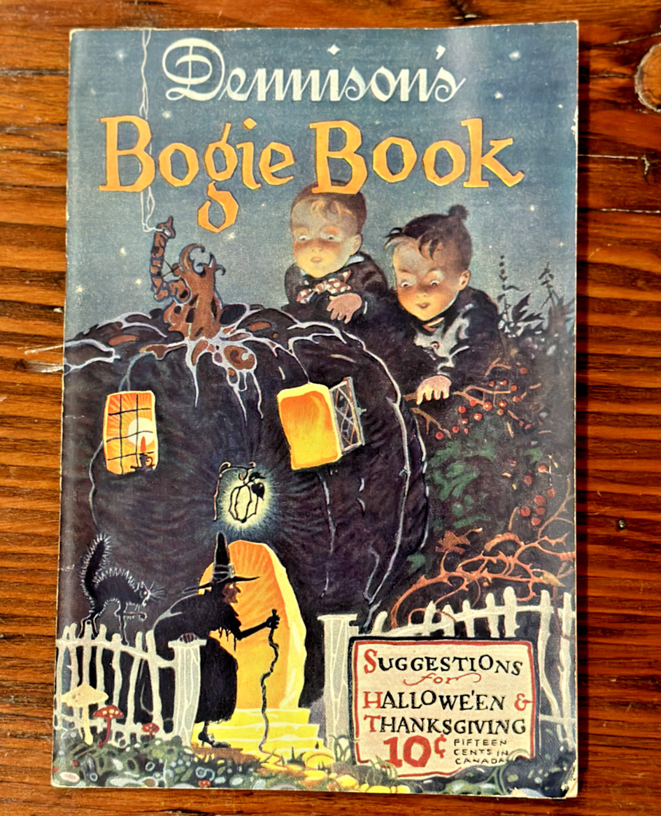 Vintage Halloween 1925 Dennison Bogie Book