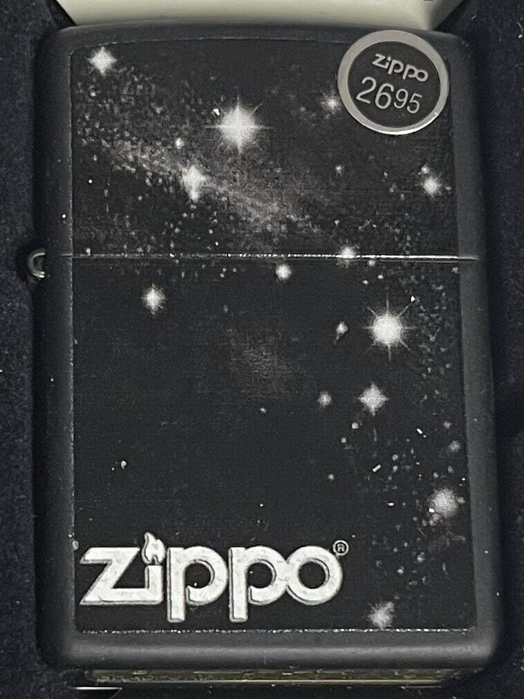 ZIPPO 2013 GALAXY BLACK MATTE LIGHTER SEALED IN BOX B17