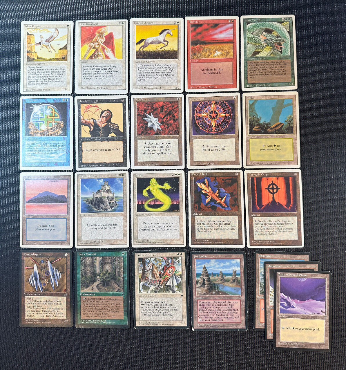Early 90s Magic The Gathering - 22 Card Lot