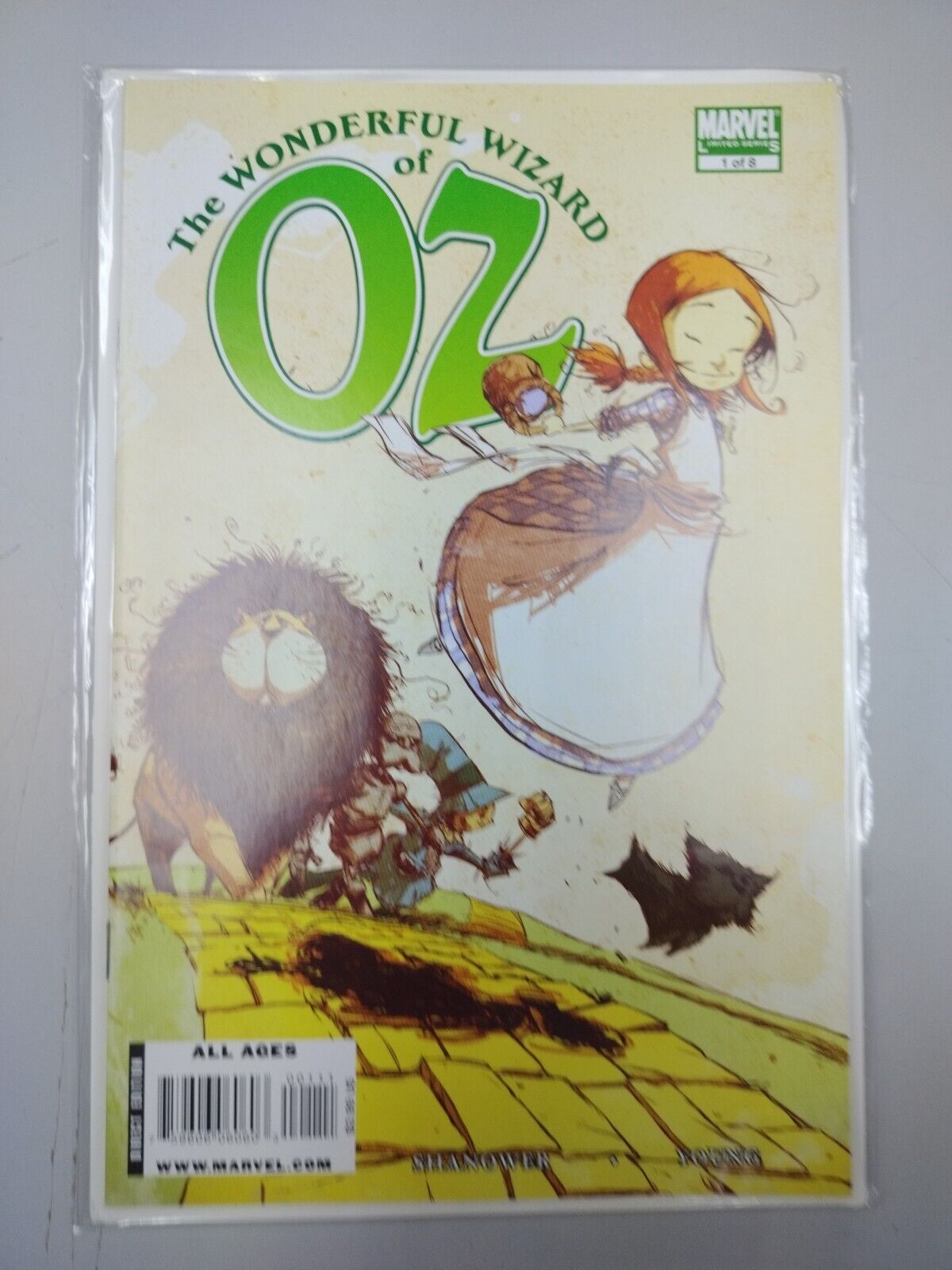 WONDERFUL WIZARD OF OZ #1 BOOK MARKET VARIANT MARVEL COMICS SKOTTIE YOUNG NM