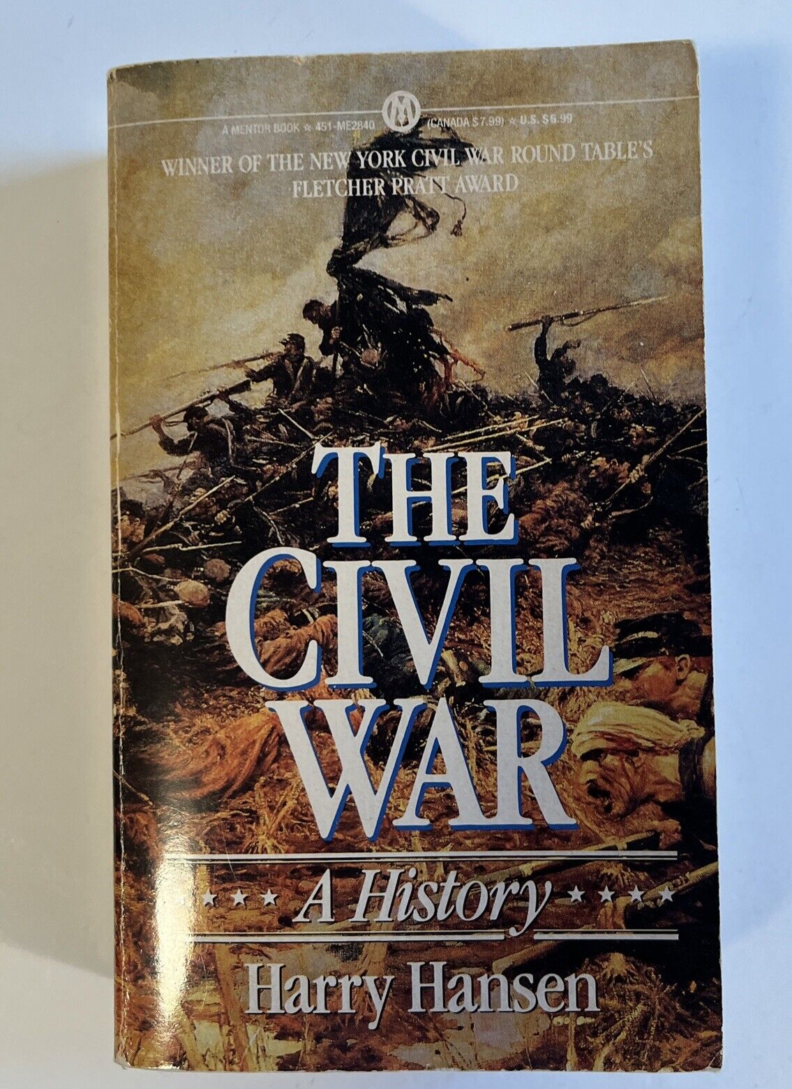 The Civil War A History Harry Hansen Penguin Books 1991 Edition With Maps
