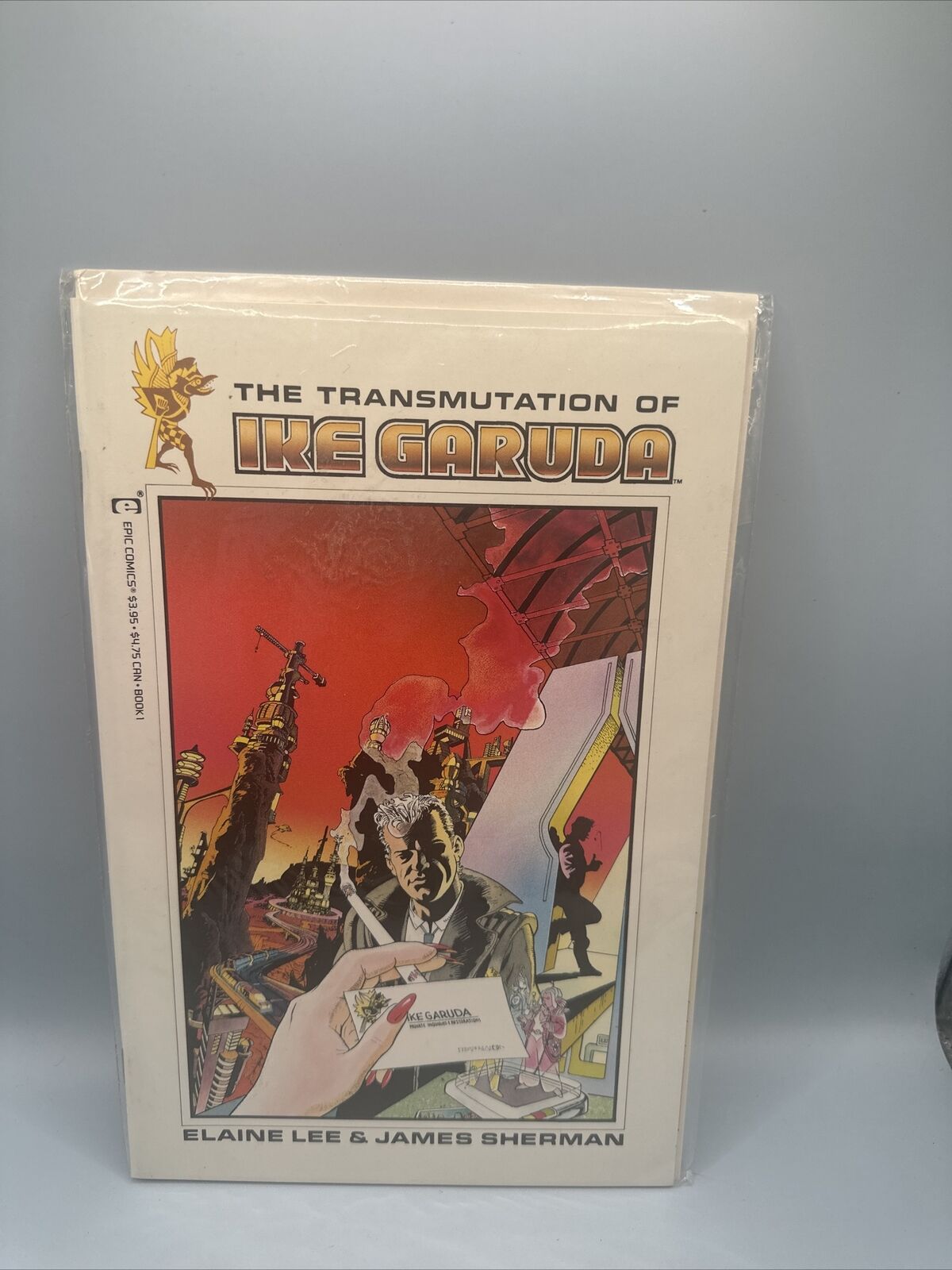 Transmutation of Ike Garuda # 1 Epic Comics NM VF Bag Boarded