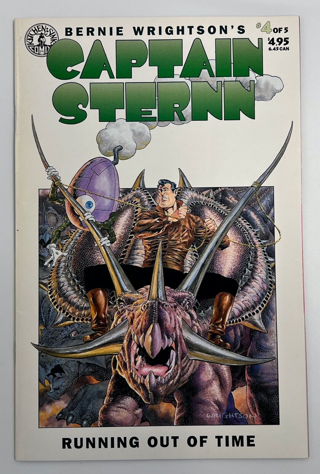 Bernie Wrightson\'s Captain Sternn Issue No 4 Running out of time