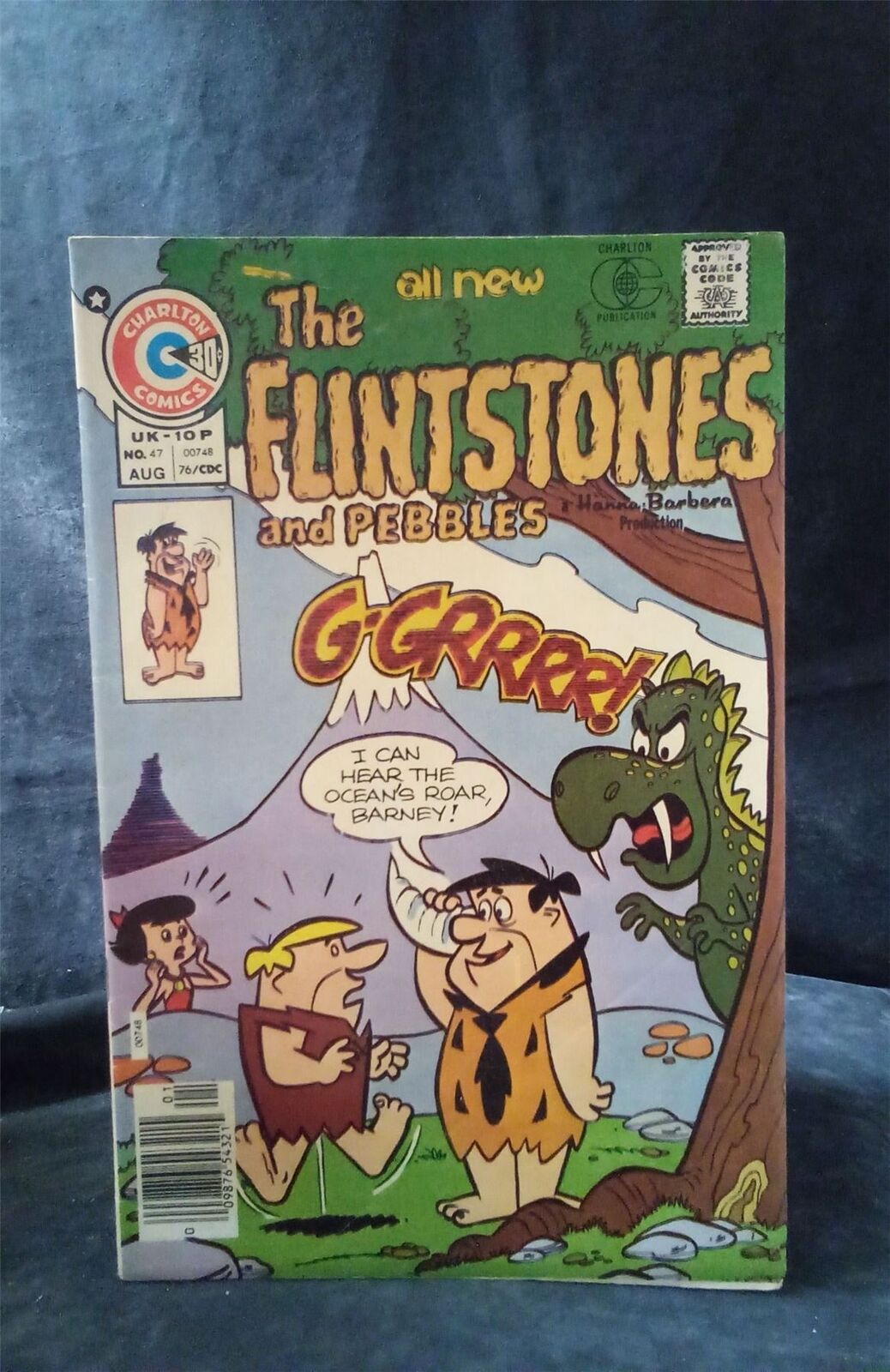 The Flintstones and Pebbles #47 1976 charlton Comic Book 