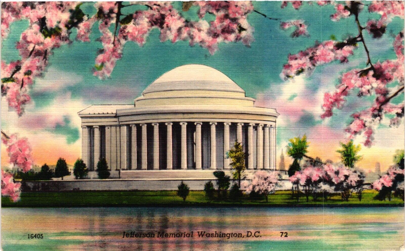 Vintage Postcard- 16405. Jefferon Memorial, Washington, DC. Unposted 1930
