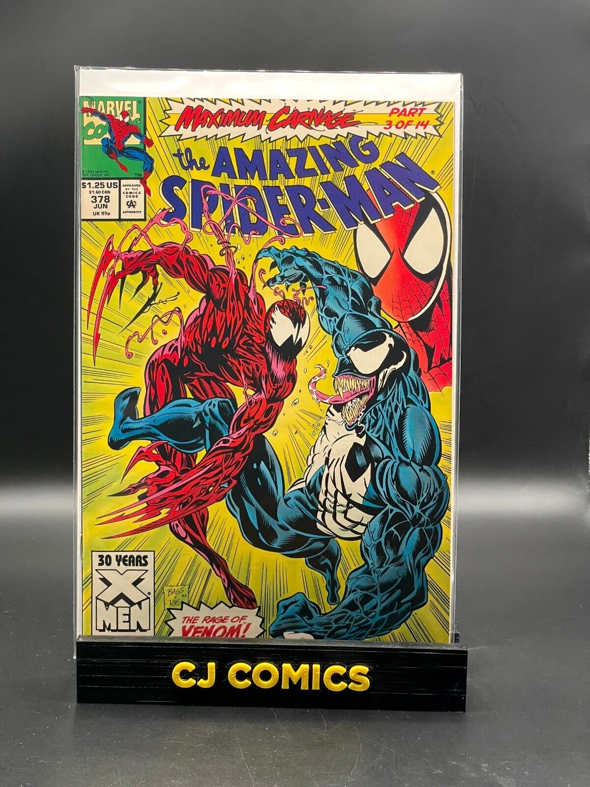 Amazing Spider-Man #378 🔑 Comic ✨ Maximum Carnage Part 3