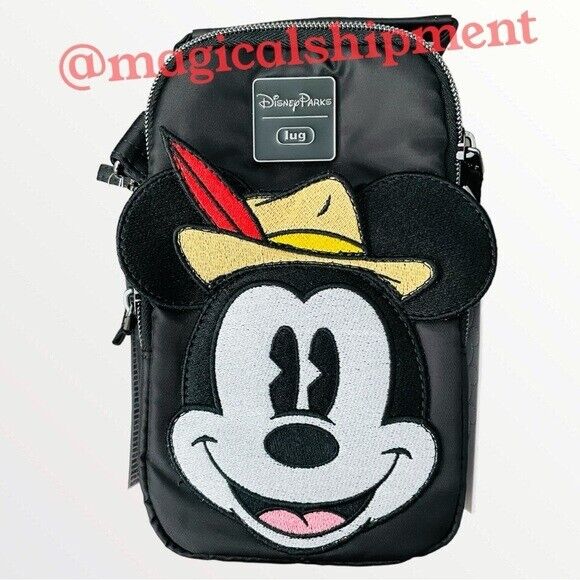 NWT 2024 Disney Parks - EPCOT Germany Pavilion - Mickey Mouse Lug Crossbody Bag