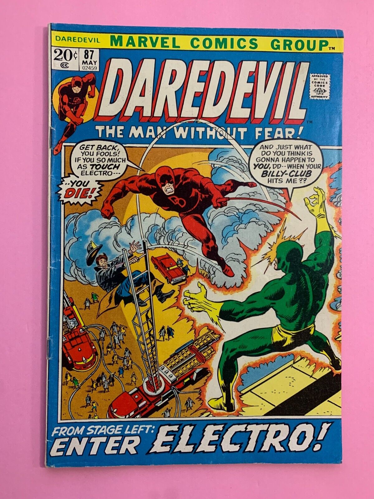 Daredevil #87 - May 1972 - Vol.1          (5195)
