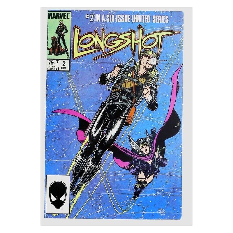 Longshot (1985 series) #2 in Near Mint minus condition. Marvel comics [n^