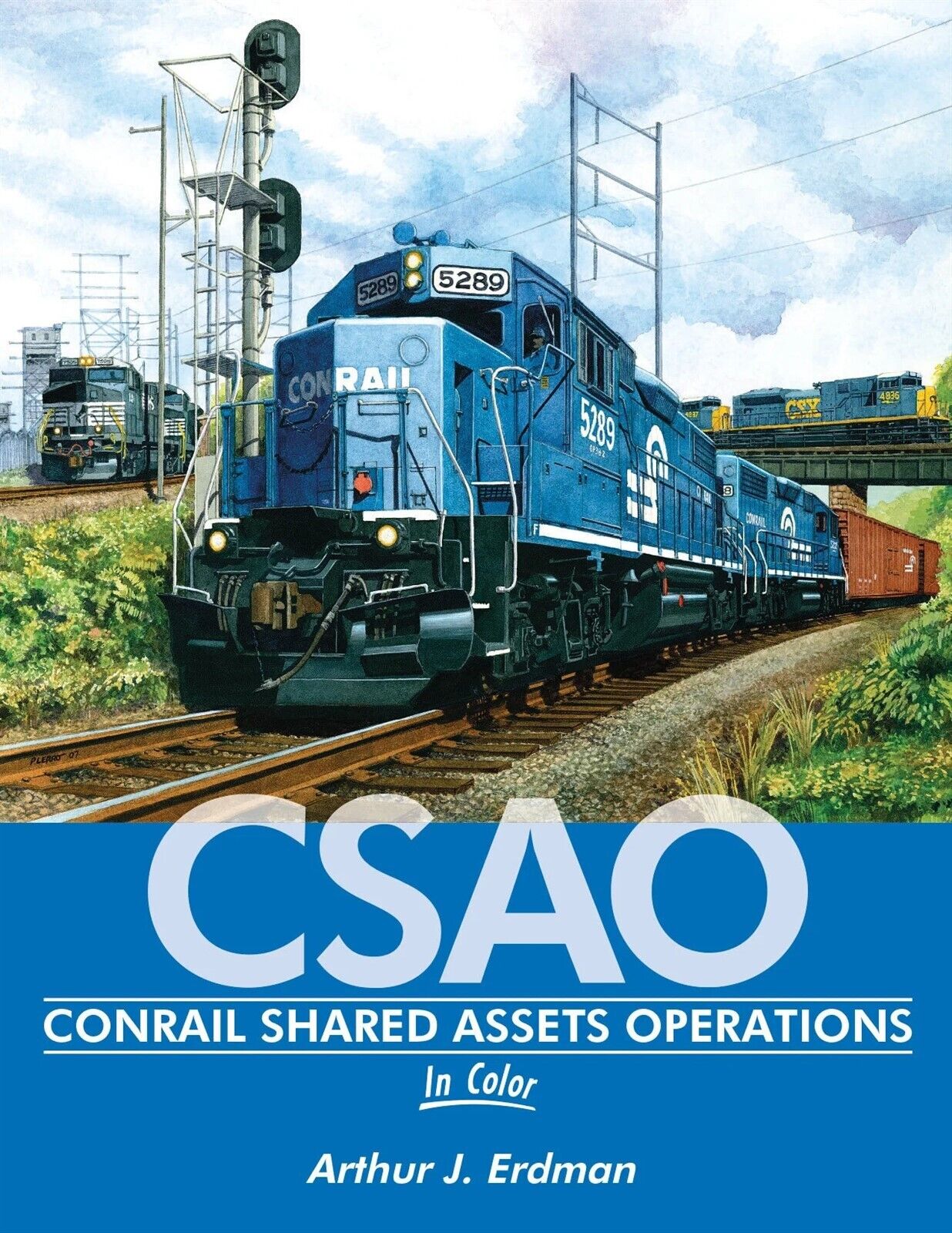 Morning Sun Books MSB1595 Conrail Shared Assets Color