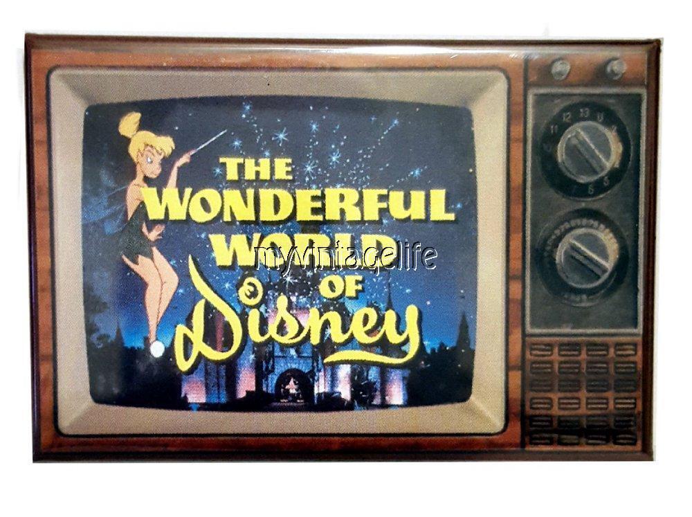 Vintage The Wonderful World of Disney TV Fridge MAGNET 2\