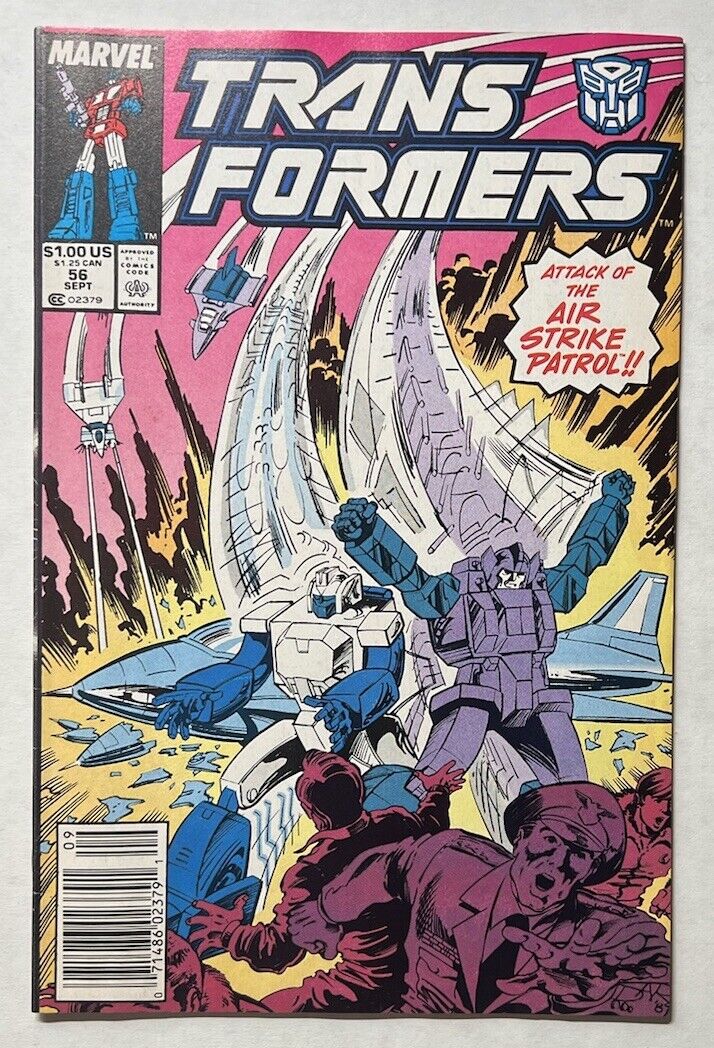 Transformers #56 1989 Marvel Comic Book - We Combine Shipping