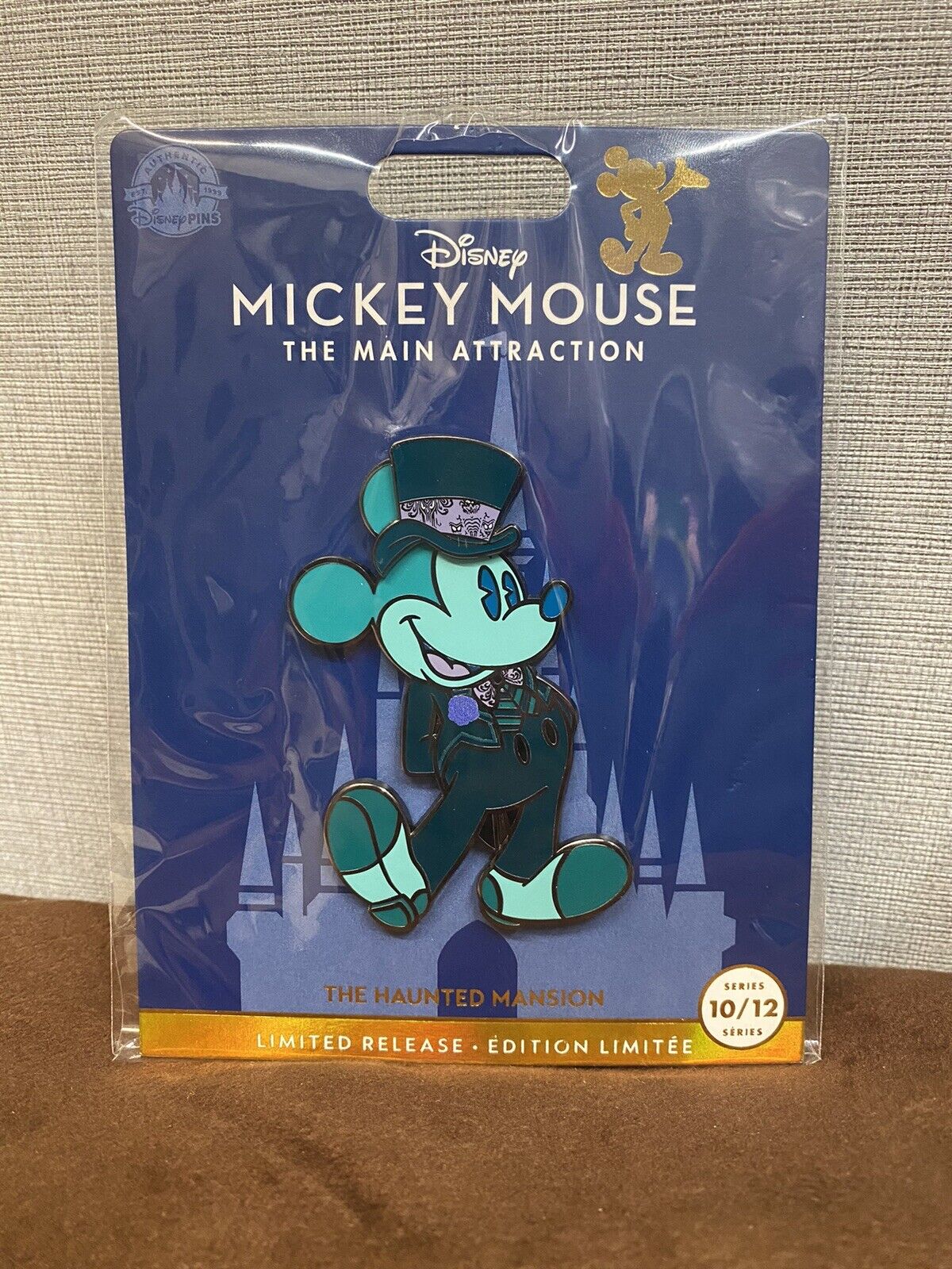 Mickey Mouse The Main Attraction Haunted Mansion Limited Release Pin (10/12)