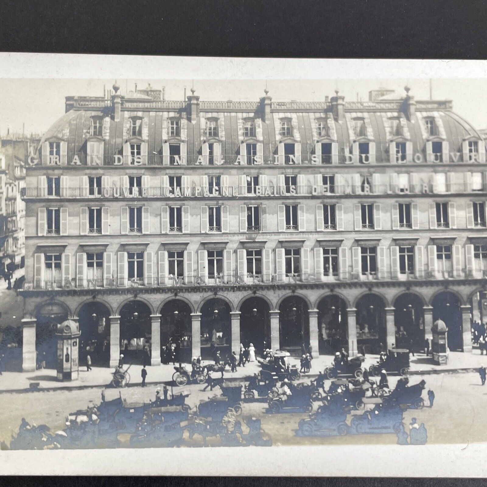 Grands Magasins Du Louvre Department Store Photo Antique 1910 Postcard PC551
