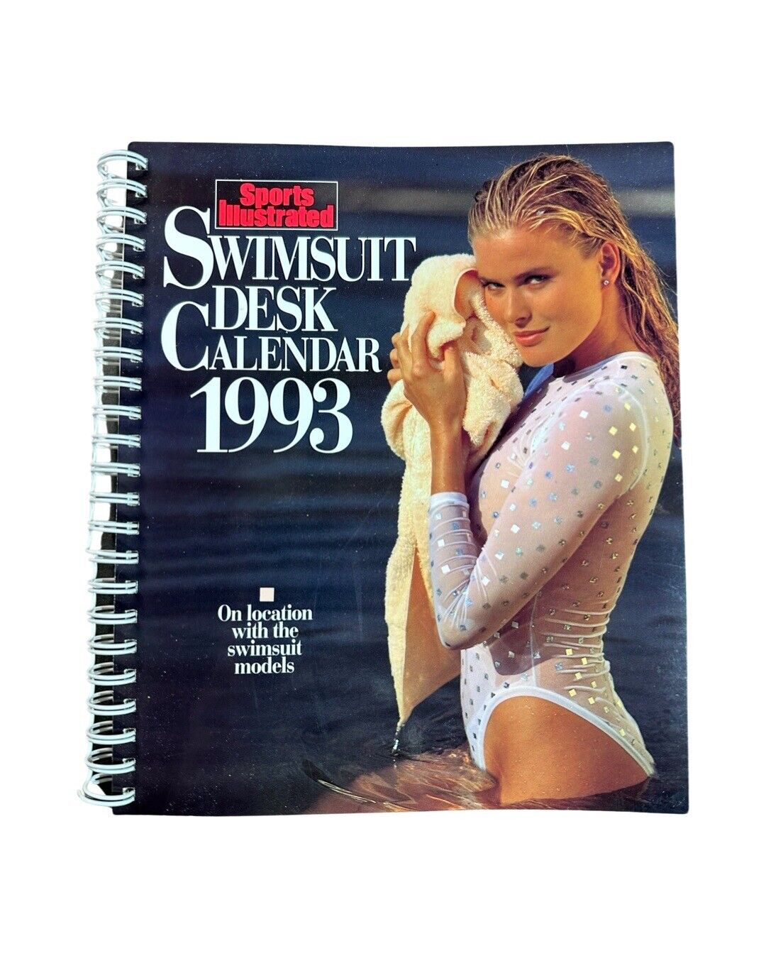 Sports Illustrated 1993 Swimsuit Angie Everhart Vendela Desk Calendar