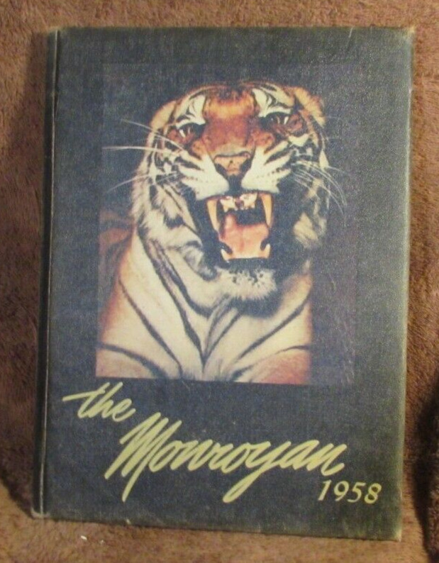 1958 Neville High School Yearbook Monroe Louisiana the Monroyan