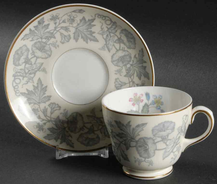 Wedgwood Wildflower Ivory Cup & Saucer 797737