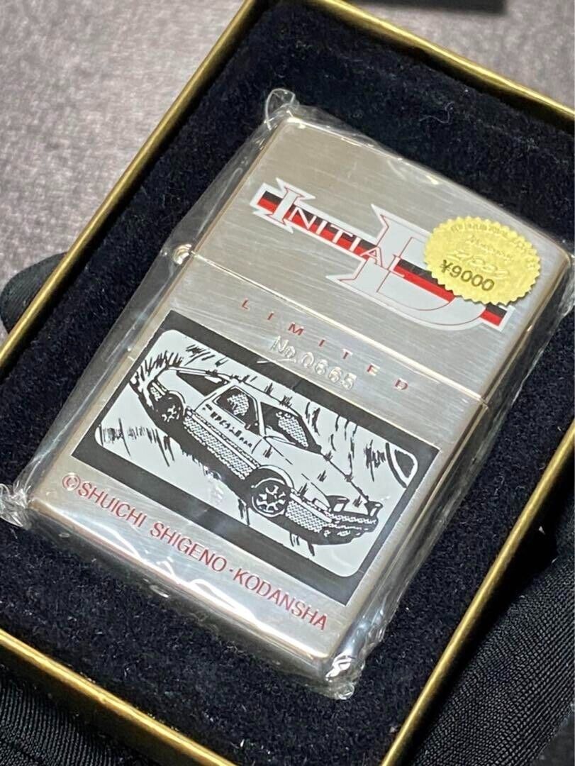 zippo initial D 3 side machined TUNED AE86 4A-G 1998 Japan shipping jdm rare 　
