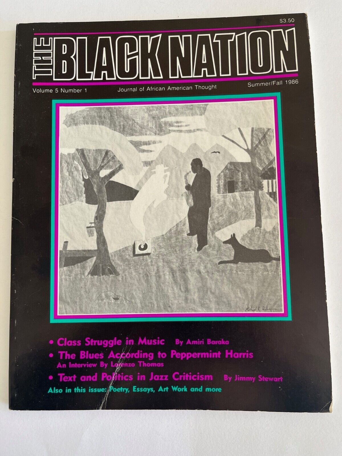 THE BLACK NATION Journal of AFRICAN AMERICAN Thought /Amiri Baraka Coltrane Jazz