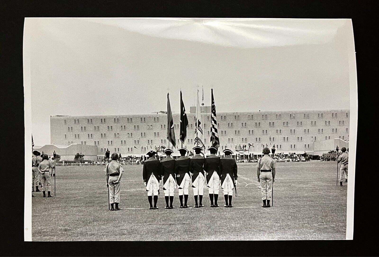 1976 Fort Benning GA Bicentennial Celebration Colonial Soldiers VTG Press Photo