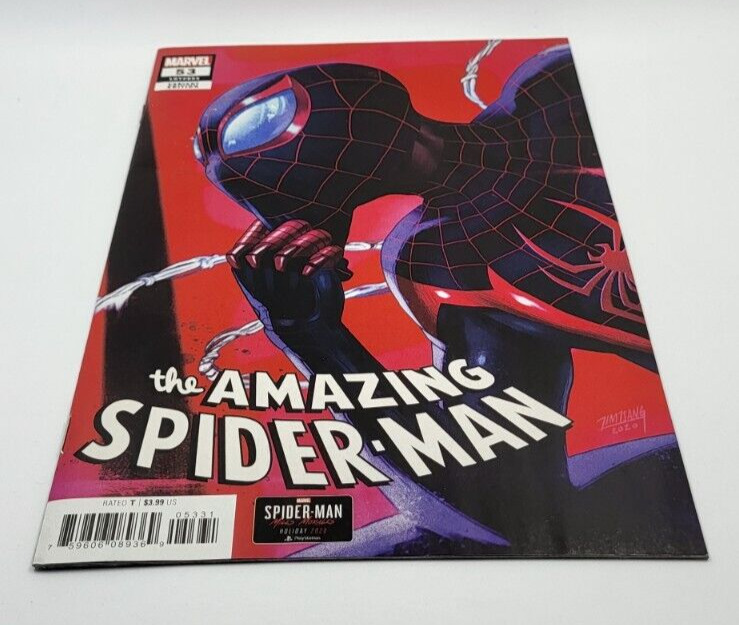 The Amazing Spider-Man #53, Tim Tsang Cover Miles Morales Variant Marvel 2021 VF