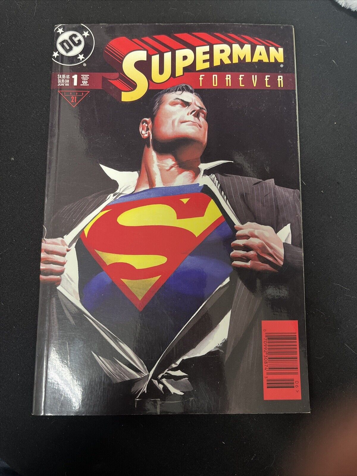 Superman Forever #1 First Issue June 1998 DC 90s Comics