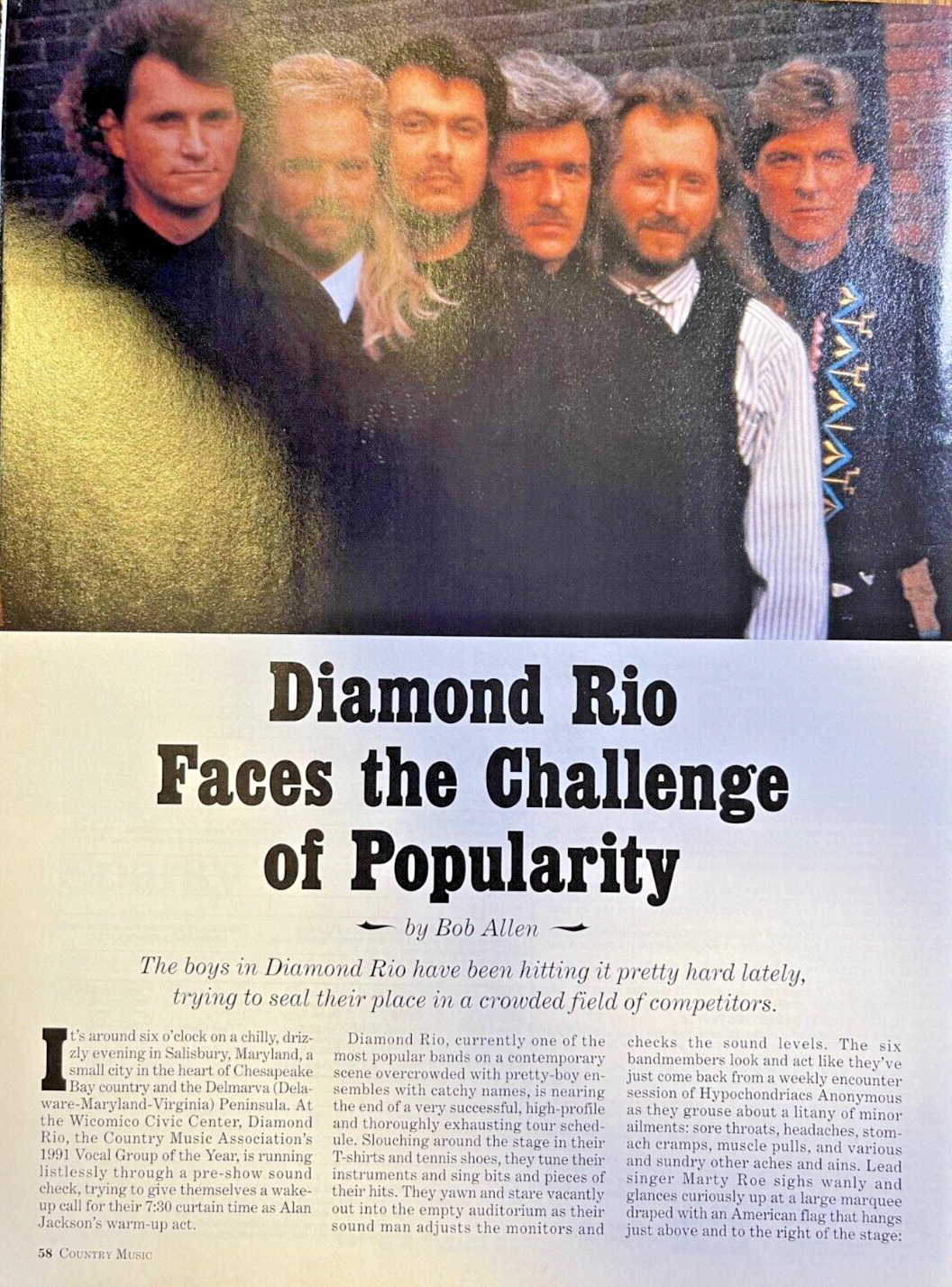 1993 Country Music Group Diamond Rio
