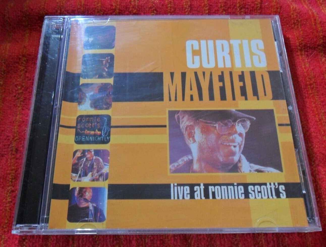 2001 CURTIS MAYFIELD LIVE at RONNIE SCOTT\'S 1988 CD & DVD SET - IMPRESSIONS