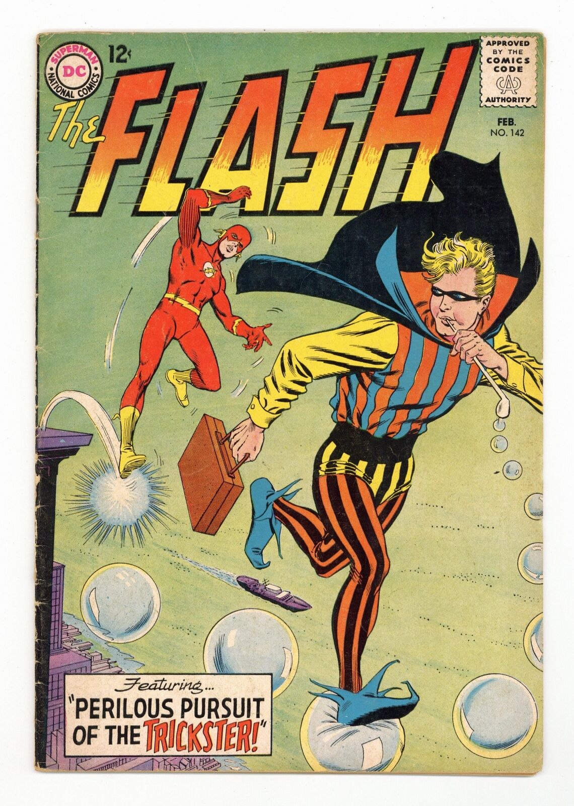 Flash #142 GD/VG 3.0 1964