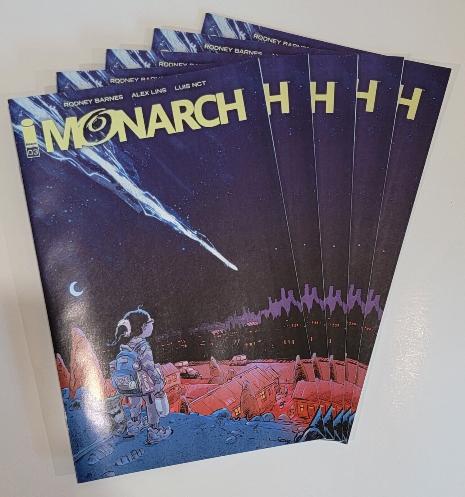 MONARCH # 3 COVER A LINS VARIANT 5 COMIC LOT IMAGE NEW LOT# JV103