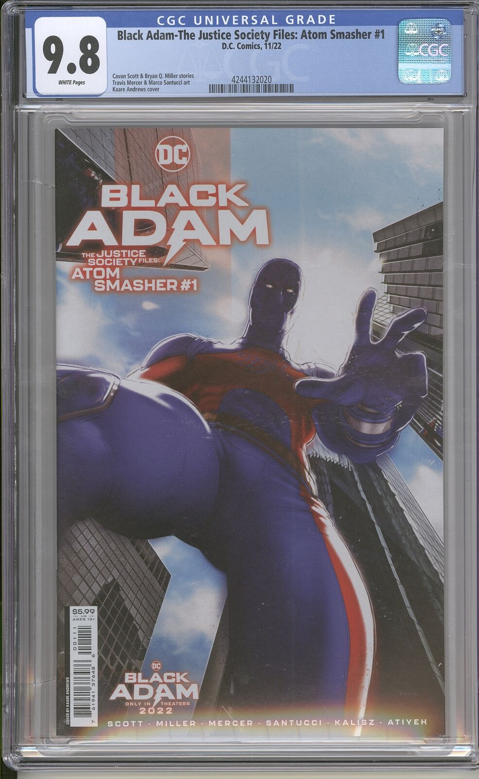 Black Adam #1 CGC 9.8 (DC 2022) 