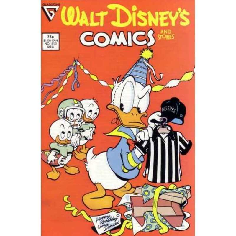 Walt Disney\'s Comics and Stories #513 in Very Fine + condition. Dell comics [b;