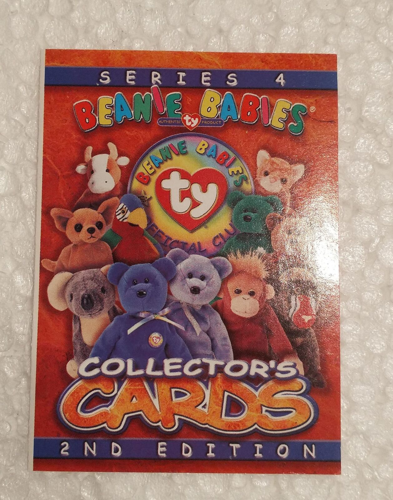 TY Beanie Babies Trading Cards SERIES 4 Selection \