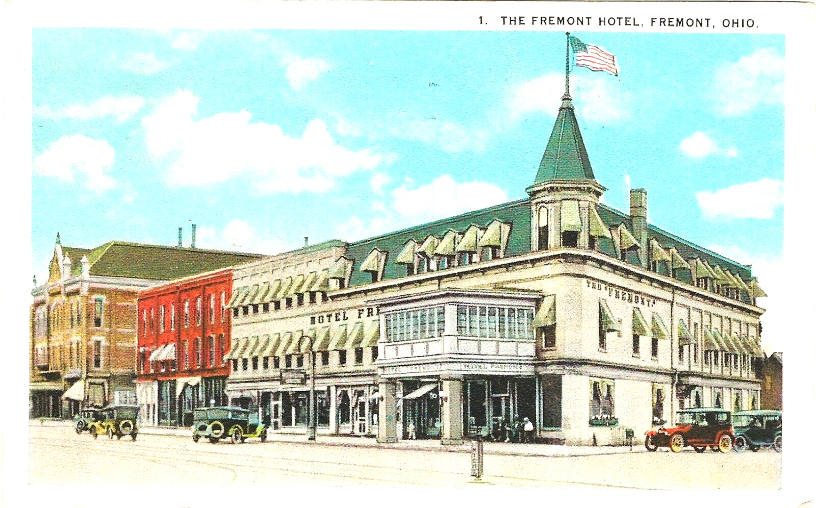 Fremont OH The Fremont Hotel 1923