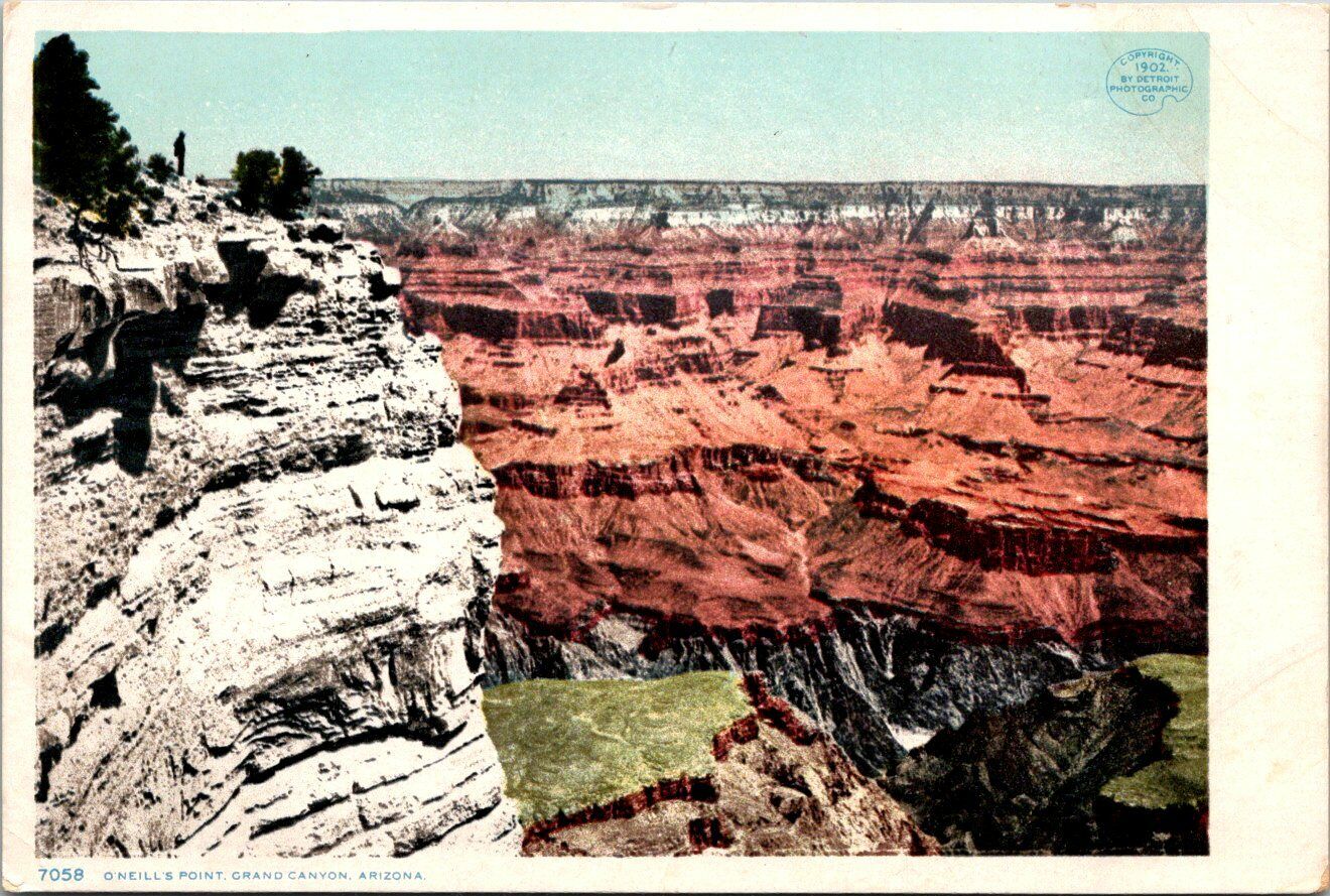 Vintage PPC - Oneill\'s Point,  Grand Canyon of Arizona - F15252