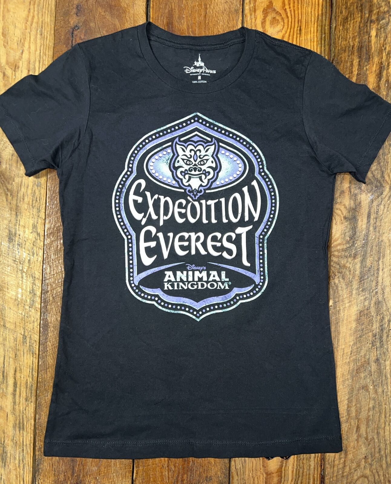 Disney Parks MEDIUM Ladies Tee Animal Kingdom Expedition Everest Womens Shirt