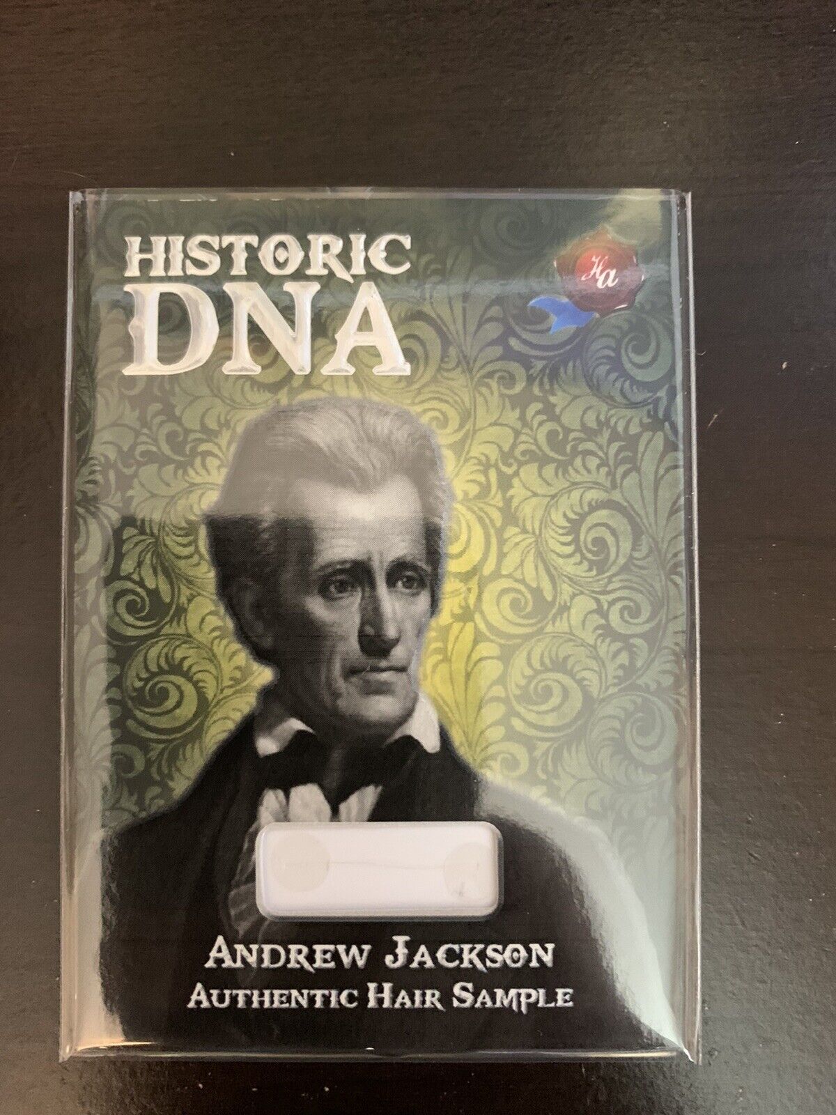 2022 Historic Autographs DNA Hair Sample Relic - Andrew Jackson