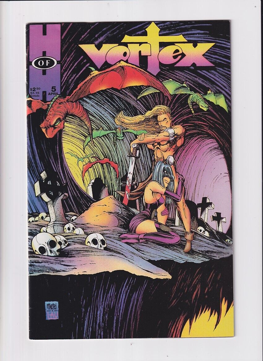 Vortex (1993) #   5 (7.0-FVF) 1ST CYBERFROG APPEARANCE (1789960) 1994