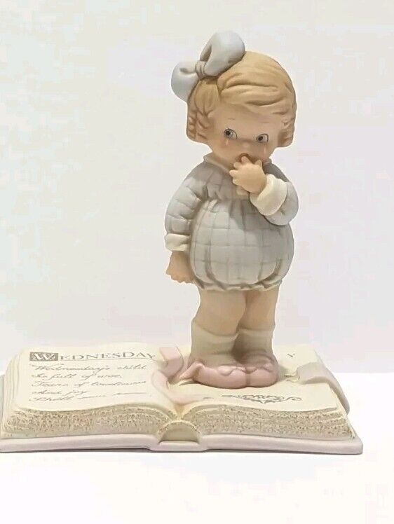 Enesco Memories of Yesterday Wednesday’s Child is Full of Woe 531405 Figurine