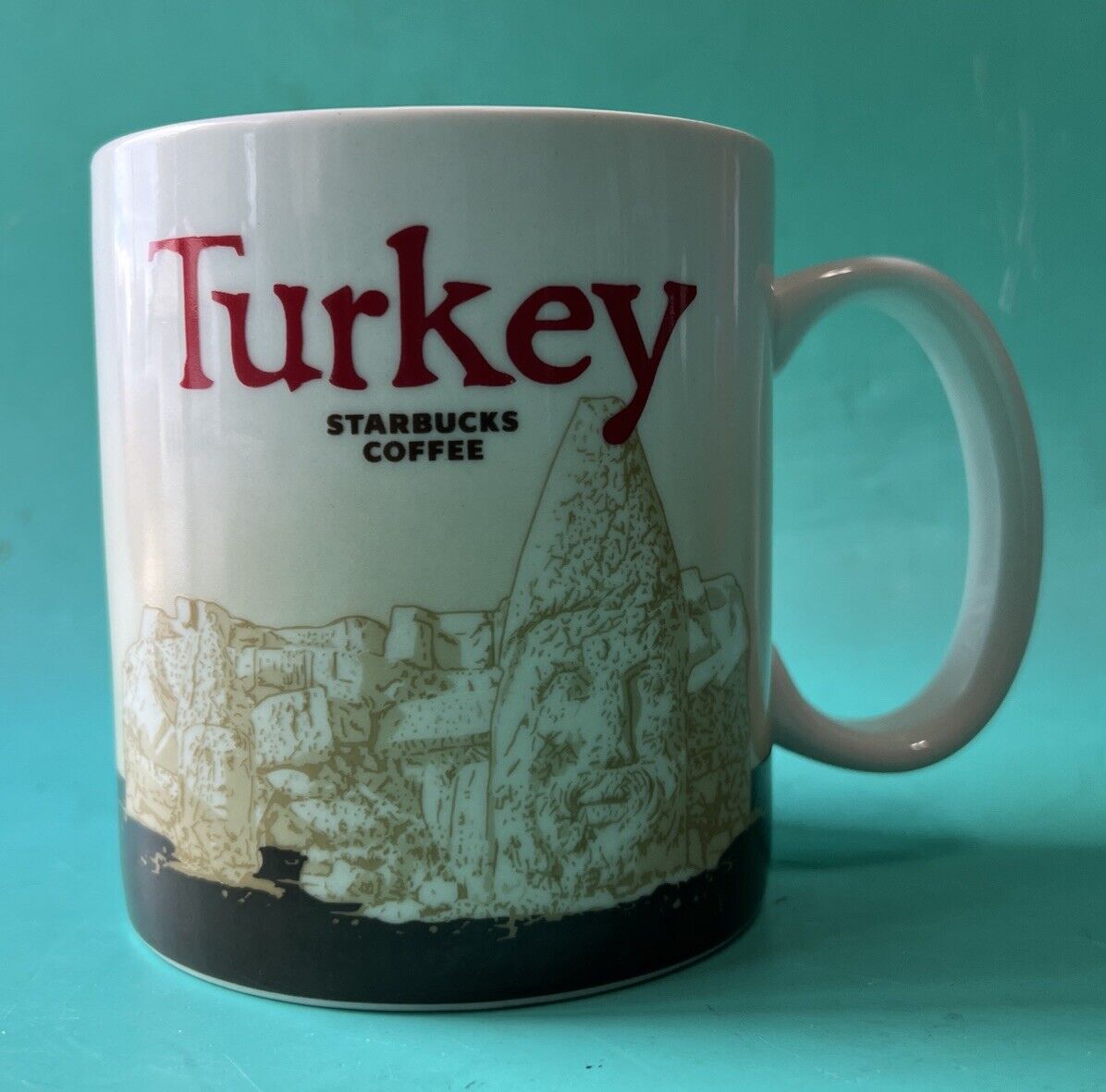 Starbucks “you are here” turkey. 16oz Ceramic Mug.  2009