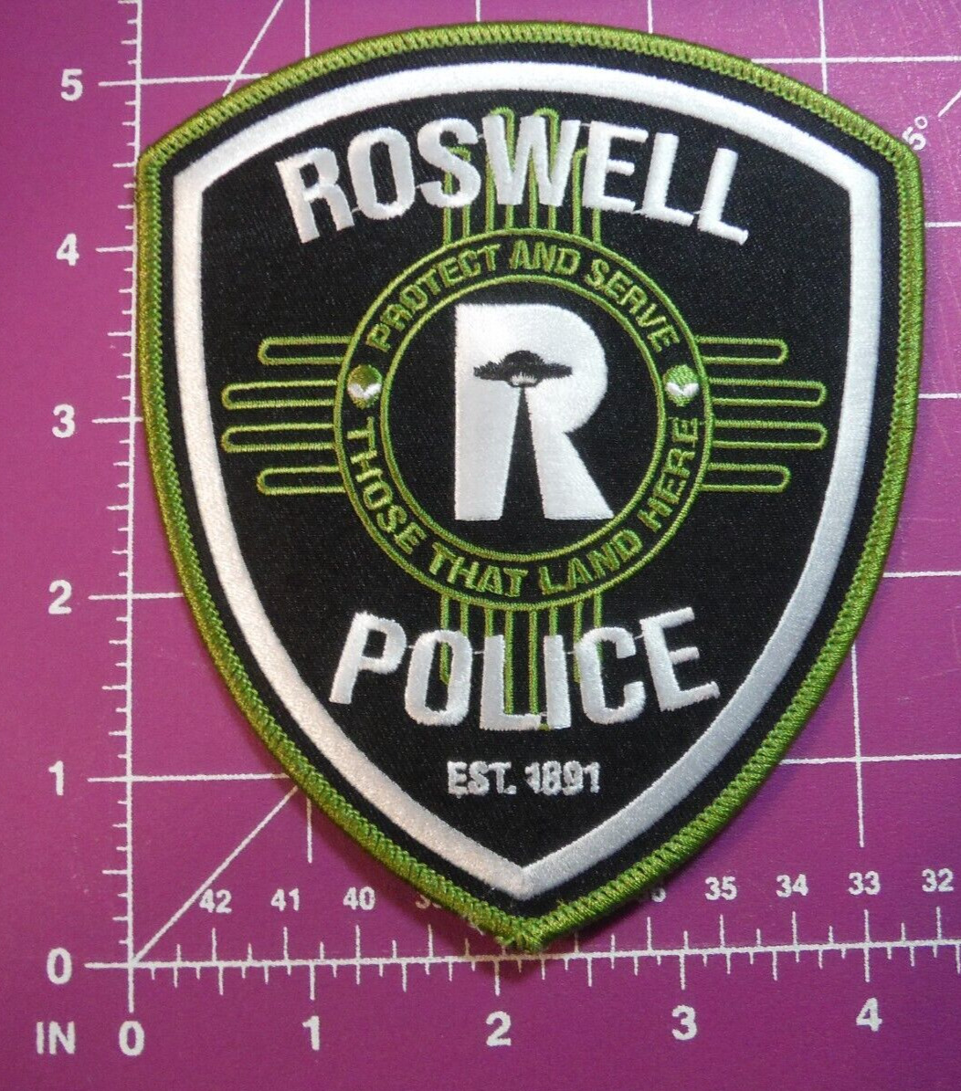 Roswell New Mexico Police-novelty UFO patch